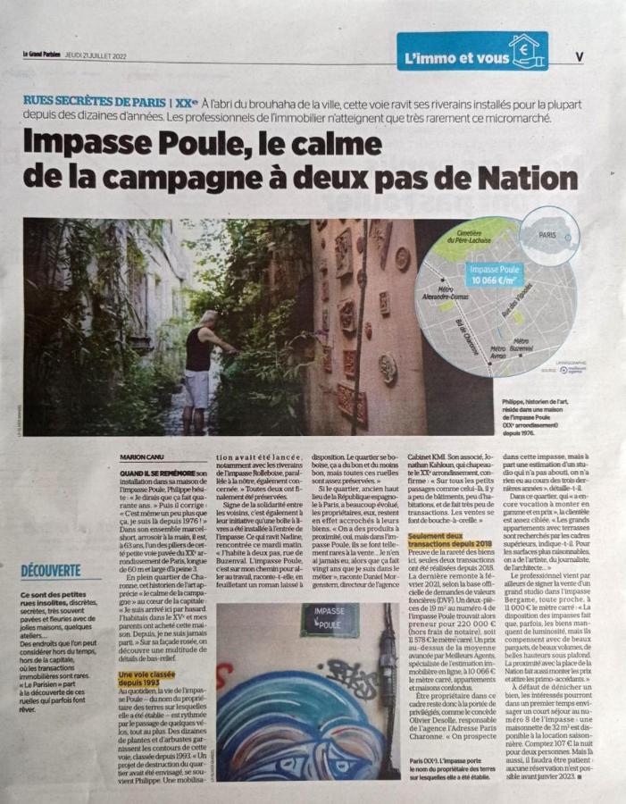 Le Nichoir Aux Oiseaux Apartamento Paris Exterior foto